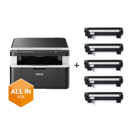 Brother DCP-1612WVB imprimante multifonction Laser A4 2400 x 600 DPI 20 ppm Wifi