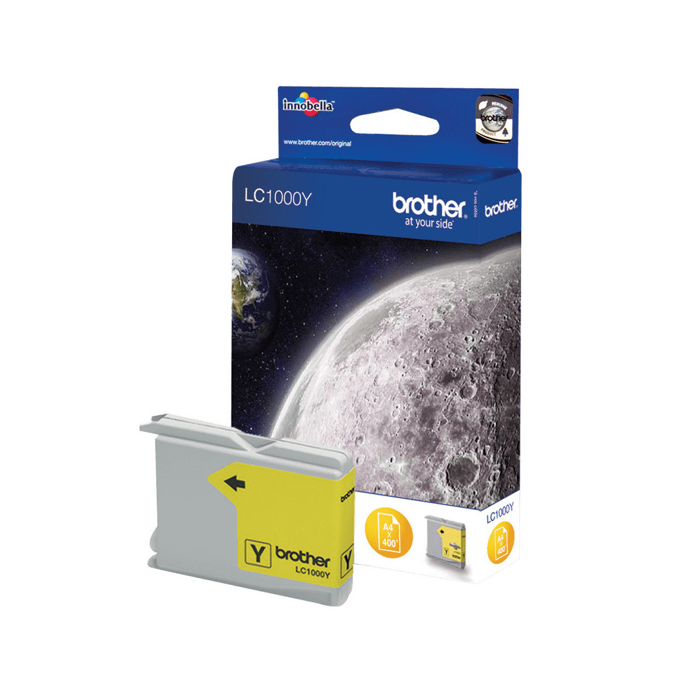 Brother LC1000Y - Cartouche d'encre originale – Jaune Brother LC1000Y - Cartouche d'encre originale – Jaune