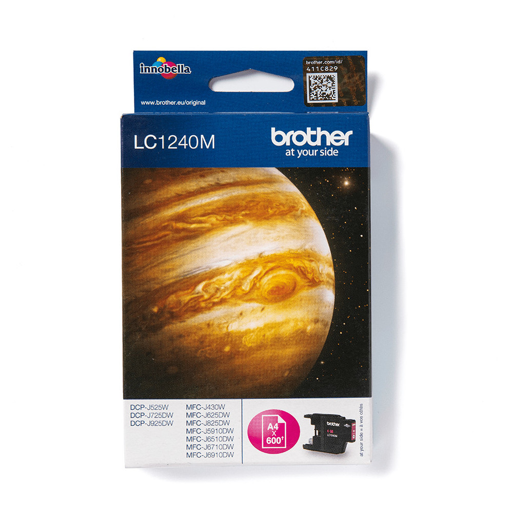 Brother LC1240M - Cartouche d'encre originale – Magenta Brother LC1240M - Cartouche d'encre originale – Magenta
