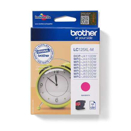 Brother LC125XLM cartouche jet d'encre magenta
