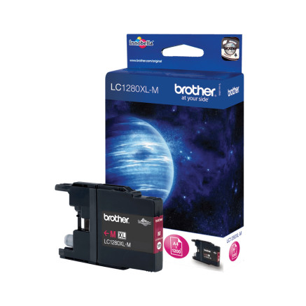 Brother LC1280XLM - Cartouche d'encre originale à haut rendement – Magenta