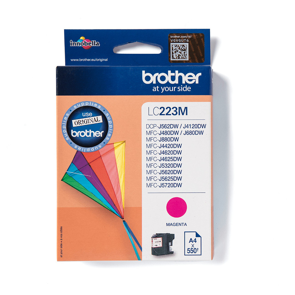 Brother LC223M - Cartouche d'encre originale – Magenta Brother LC223M - Cartouche d'encre originale – Magenta