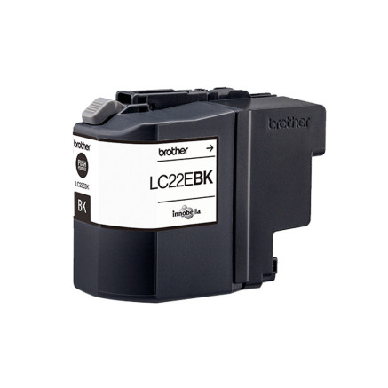 Brother LC22EBK - Cartouche d'encre originale – Noir