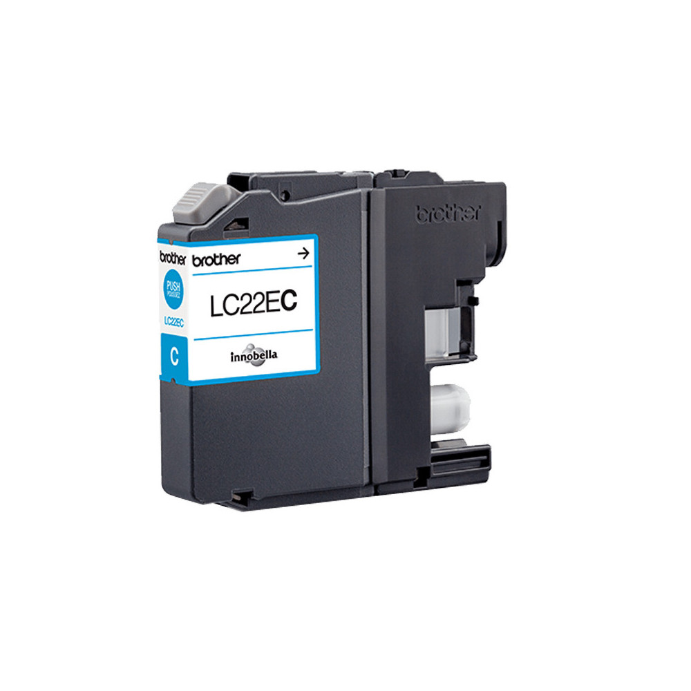 Brother LC22EC - Cartouche d'encre originale – Cyan Brother LC22EC - Cartouche d'encre originale – Cyan