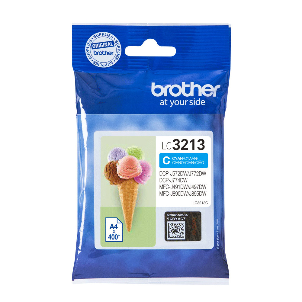 Brother LC3213C - Cartouche d'encre originale - cyan Brother LC3213C - Cartouche d'encre originale - cyan