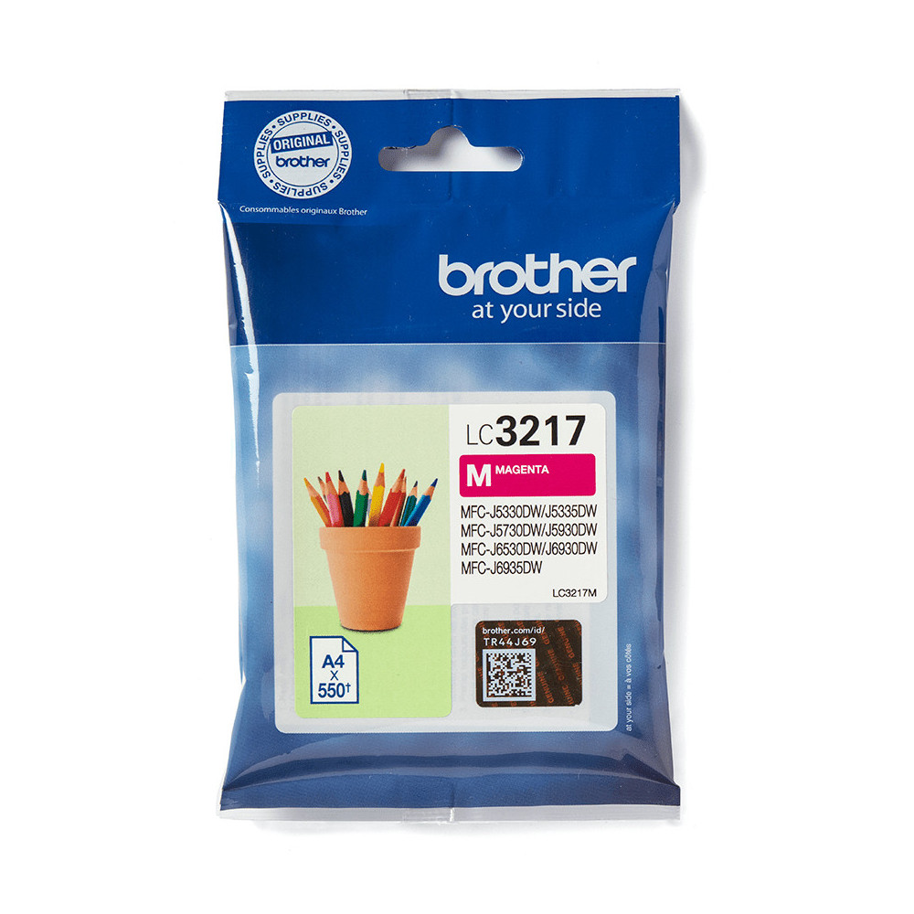 Brother LC3217M - Cartouche d'encre originale – Magenta Brother LC3217M - Cartouche d'encre originale – Magenta