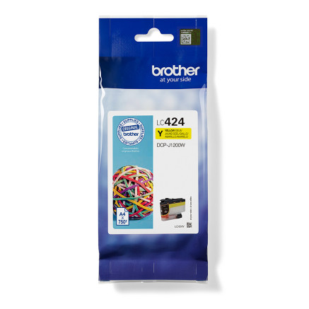 Brother LC424Y - Cartouche d'encre transparente - jaune