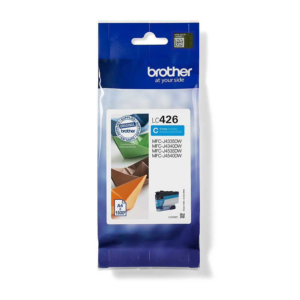 Brother LC426C - Cartouche d'encre transparente - cyan Brother LC426C - Cartouche d'encre transparente - cyan