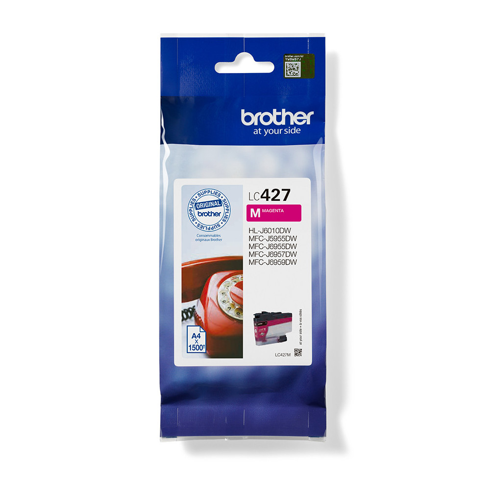 Brother LC427M - Cartouche d'encre originale - Magenta Brother LC427M - Cartouche d'encre originale - Magenta