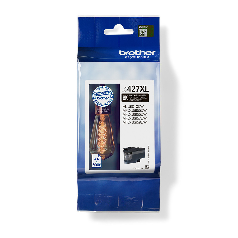Brother LC427XLBK - Cartouche d'encre originale - Noir Brother LC427XLBK - Cartouche d'encre originale - Noir