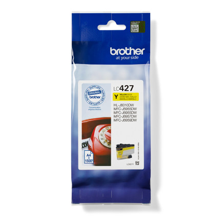 Brother LC427Y - Cartouche d'encre originale - Jaune