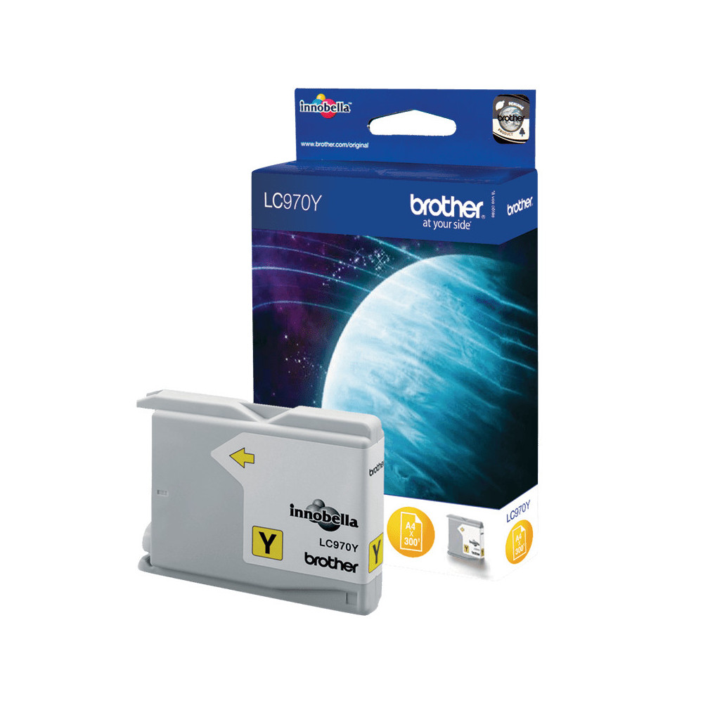 Brother LC970Y - Cartouche d'encre originale – Jaune Brother LC970Y - Cartouche d'encre originale – Jaune