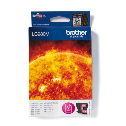 Brother LC980M - Cartouche d'encre originale – Magenta
