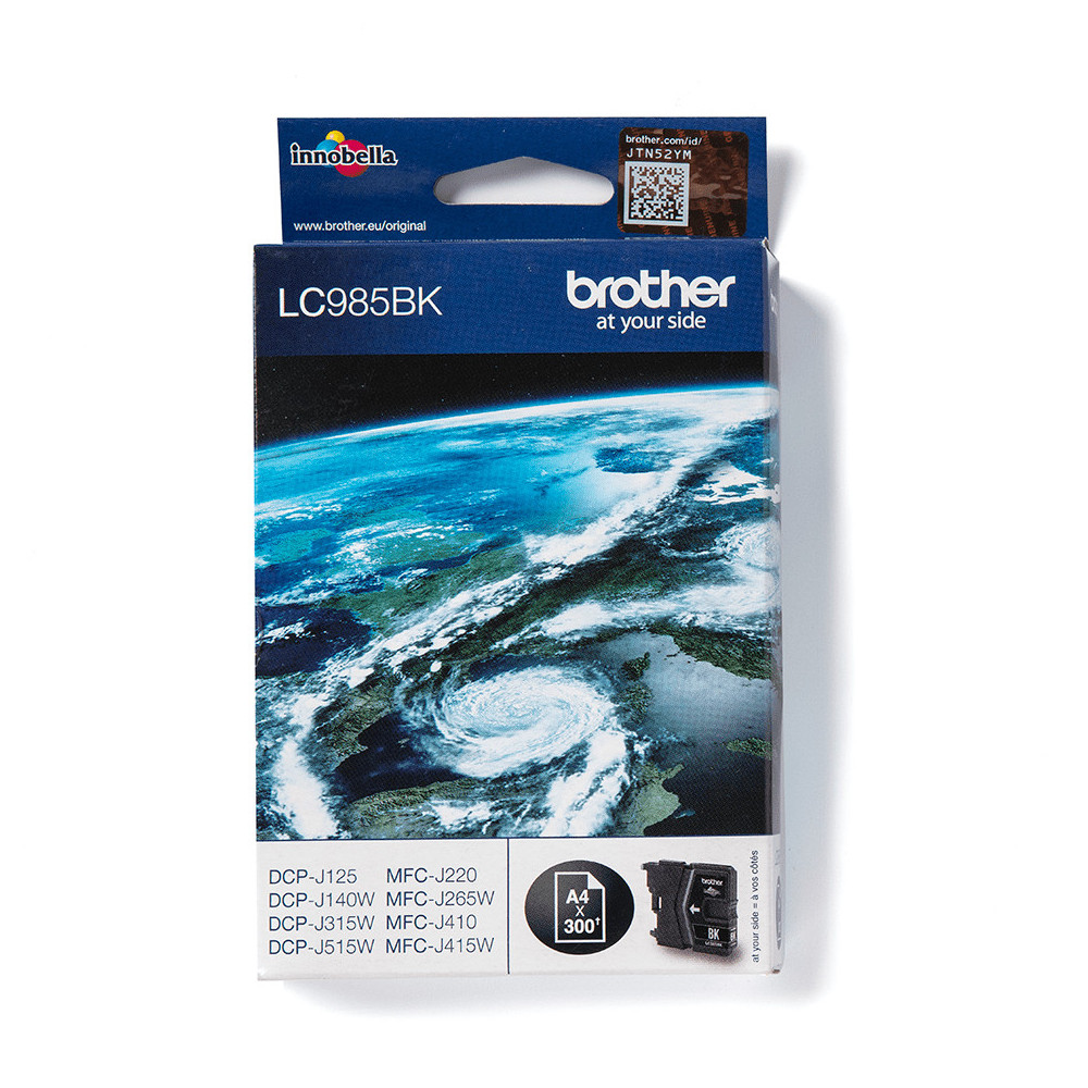 Brother LC985BK - Cartouche d'encre originale – Noir Brother LC985BK - Cartouche d'encre originale – Noir
