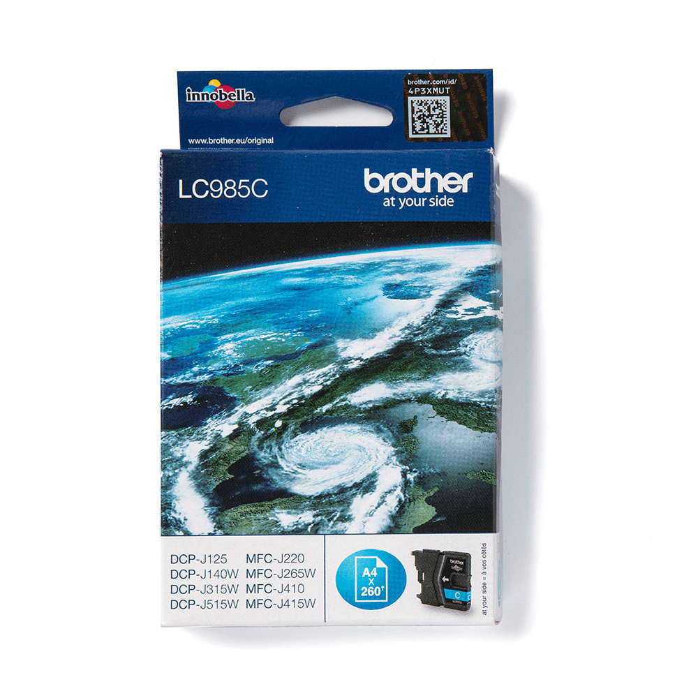 Brother LC985C - Cartouche d'encre originale – Cyan Brother LC985C - Cartouche d'encre originale – Cyan