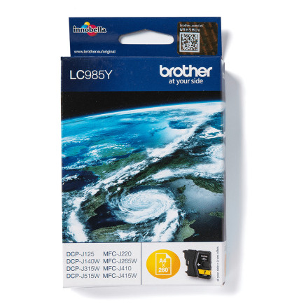Brother LC985Y - Cartouche d'encre originale – Jaune