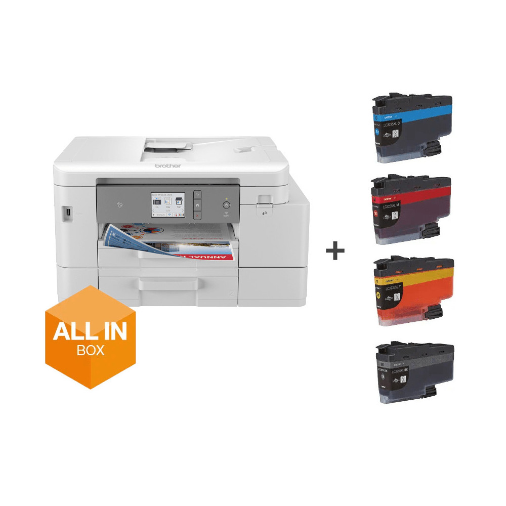 Brother MFC-J4535DWXL imprimante multifonction Jet d'encre A4 1200 x 4800 DPI Wifi Brother MFC-J4535DWXL imprimante multifonction Jet d'encre A4 1200 x 4800 DPI Wifi