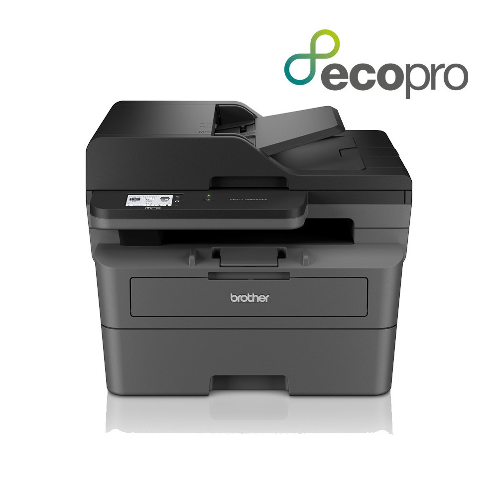 Brother MFC-L2860DWE - Imprimante multifonction laser 4-en-1 monochrome A4 compacte et réseau Ethernet - 6 mois d'abonnement Brother MFC-L2860DWE - Imprimante multifonction laser 4-en-1 monochrome A4 compacte et réseau Ethernet - 6 mois d'abonnement