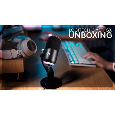 Logitech G Yeti GX - Microphone - USB - noir