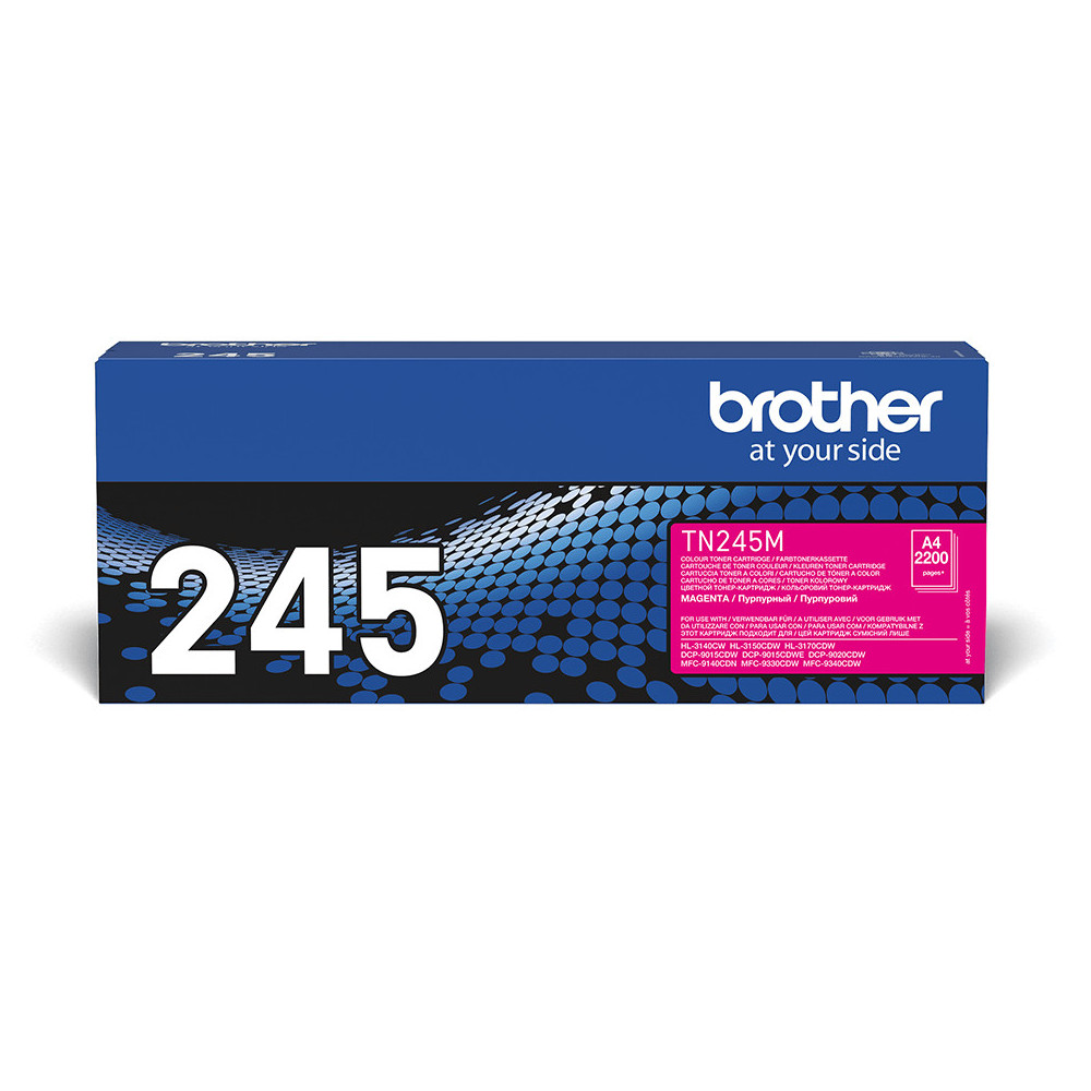 Brother TN-245M - Cartouche de toner originale – Magenta Brother TN-245M - Cartouche de toner originale – Magenta