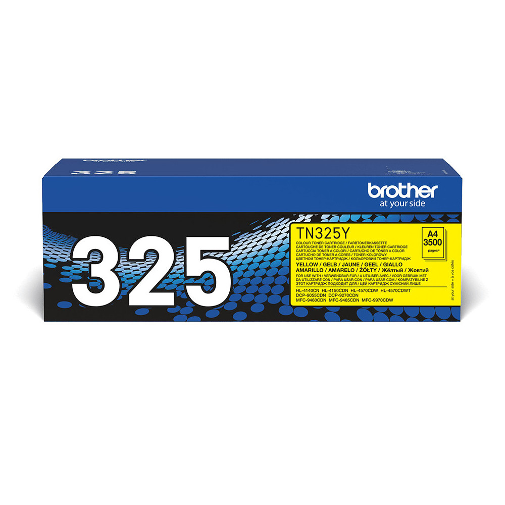 Brother TN-325Y - Cartouche de toner originale – Jaune