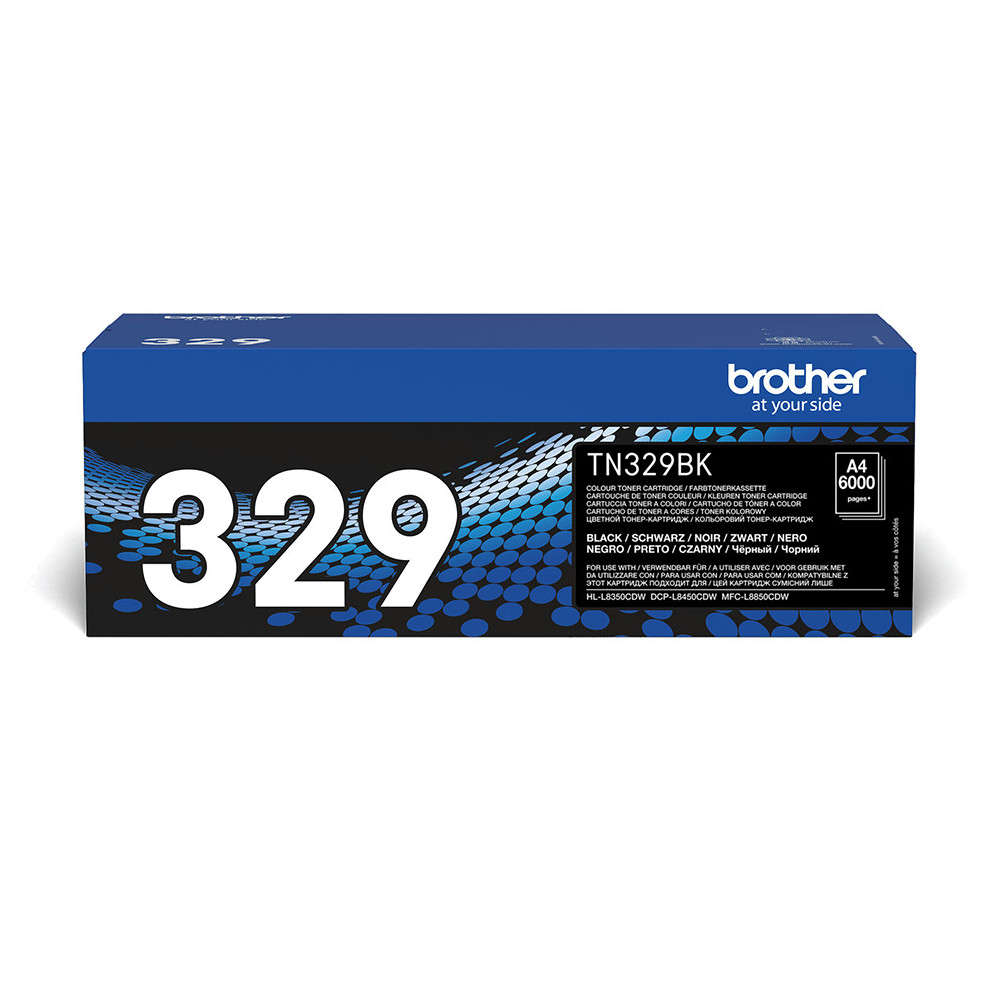 Brother TN-329BK - Cartouche de toner originale – Noir Brother TN-329BK - Cartouche de toner originale – Noir