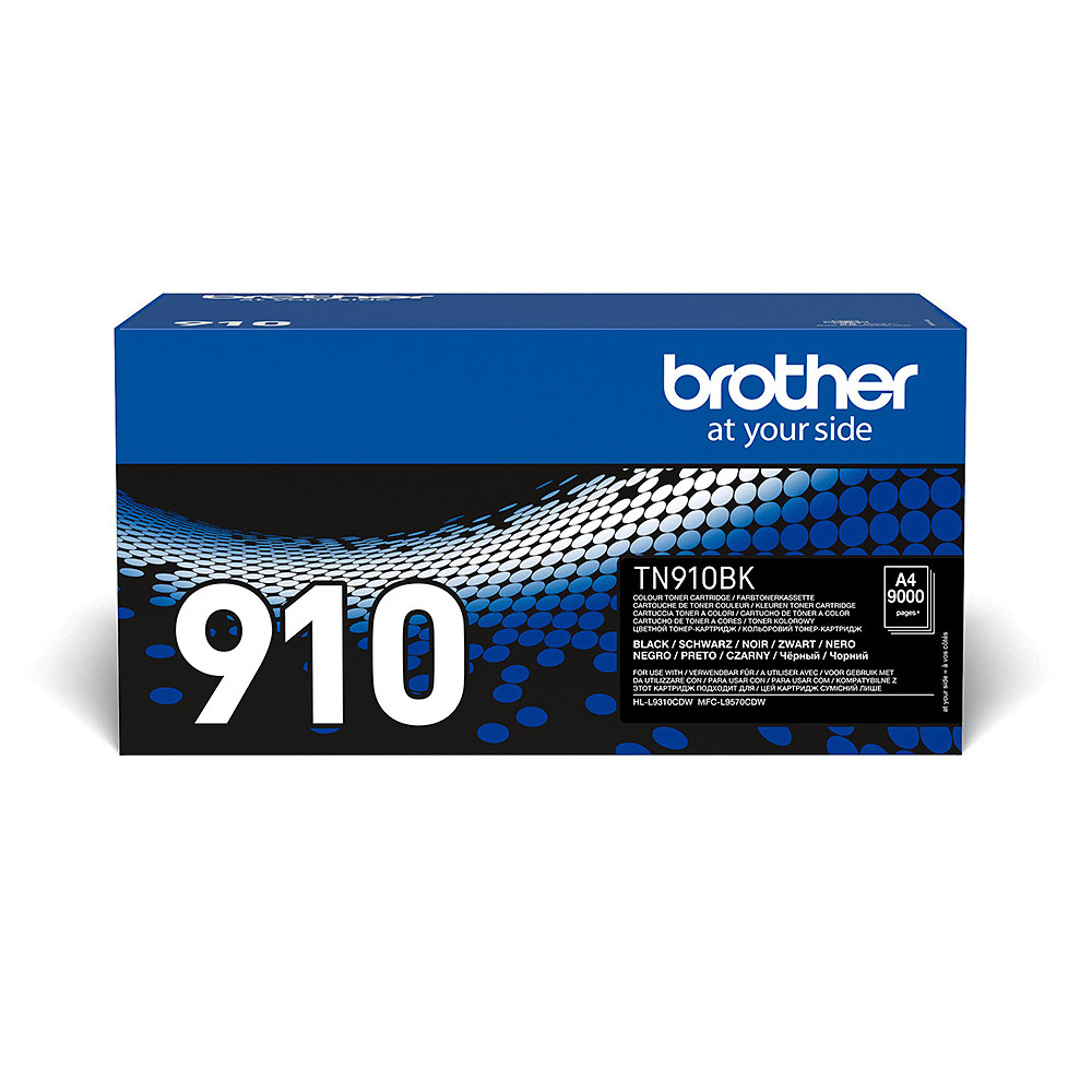 Brother Cartouche de toner TN-910BK originale – Noir Brother Cartouche de toner TN-910BK originale – Noir