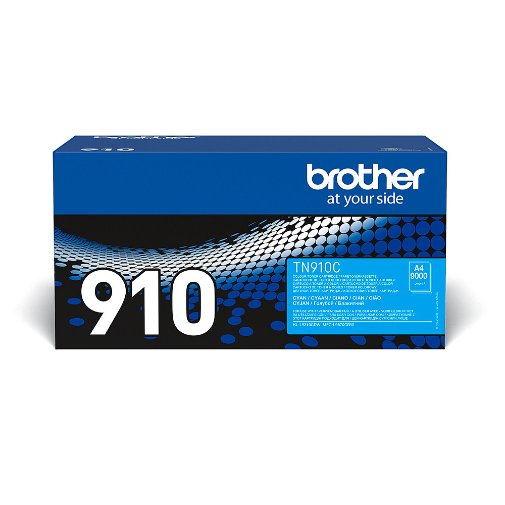Brother Cartouche de toner TN-910C originale – Cyan Brother Cartouche de toner TN-910C originale – Cyan
