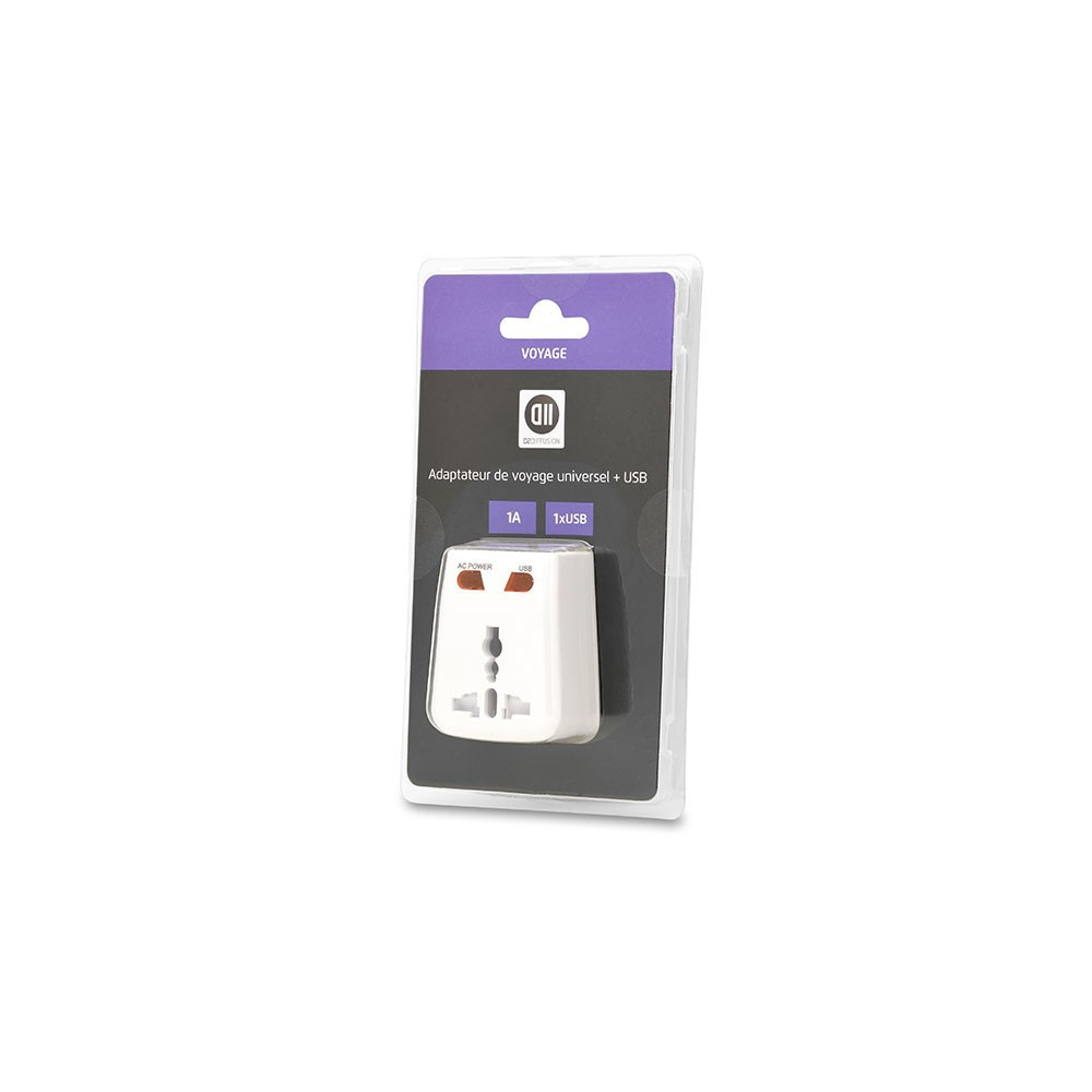 D2 Diffusion D2ADPVOY1USBB adaptateur de puissance & onduleur Intérieure 660 W Blanc D2 Diffusion D2ADPVOY1USBB adaptateur de puissance & onduleur Intérieure 660 W Blanc