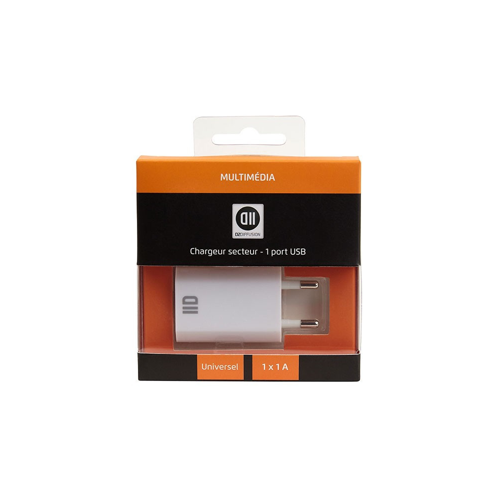 D2 Diffusion D2AL1USBB adaptateur de puissance & onduleur Intérieure Blanc D2 Diffusion D2AL1USBB adaptateur de puissance & onduleur Intérieure Blanc