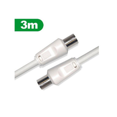 D2 Diffusion D2COAX300 câble coaxial 3 m 9.52mm Blanc