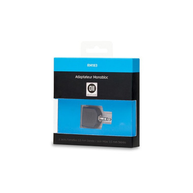 D2 Diffusion D2JK2F1M changeur de genre de câble 3.5mm 3,5mm Noir