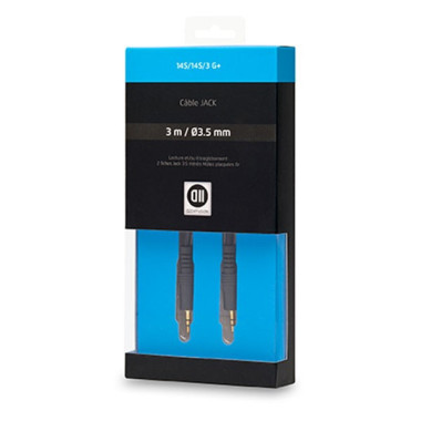 D2 Diffusion D2JK300 câble audio 3 m 3,5mm Noir