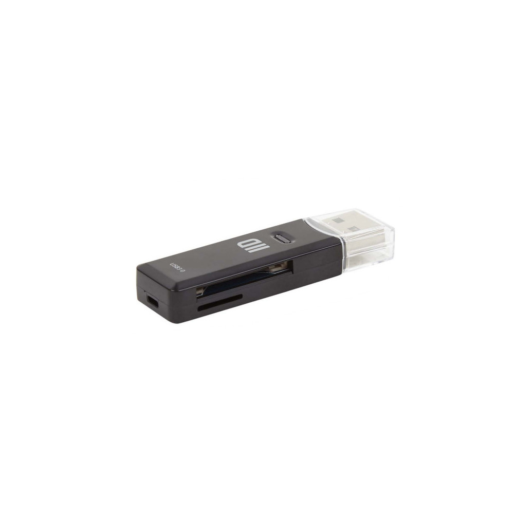 D2 Diffusion D2LECSDUSB3 lecteur de carte mémoire USB 3.2 Gen 1 (3.1 Gen 1) Noir