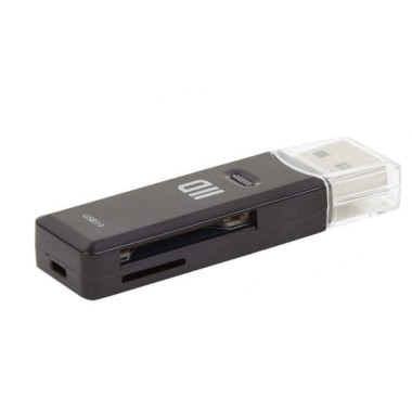 D2 Diffusion D2LECSDUSB3 lecteur de carte mémoire USB 3.2 Gen 1 (3.1 Gen 1) Noir