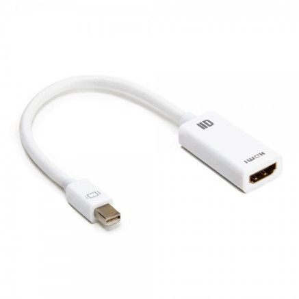 D2 Diffusion D2MINIDPHDMI câble vidéo et adaptateur 0,15 m DisplayPort HDMI Blanc