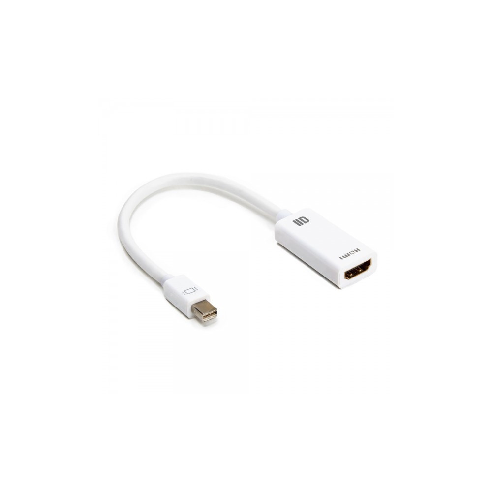 D2 Diffusion D2MINIDPHDMI câble vidéo et adaptateur 0,15 m DisplayPort HDMI Blanc D2 Diffusion D2MINIDPHDMI câble vidéo et adaptateur 0,15 m DisplayPort HDMI Blanc