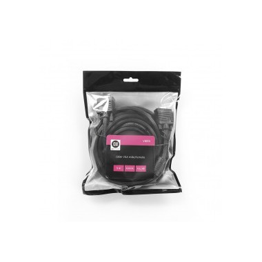 D2 Diffusion D2RALVGAFER500SACH câble VGA 5 m VGA (D-Sub) Noir