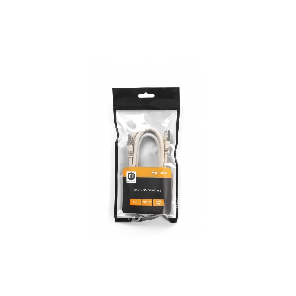 D2 Diffusion D2RJ45D200 câble de réseau Blanc 2 m Cat6 U UTP (UTP) D2 Diffusion D2RJ45D200 câble de réseau Blanc 2 m Cat6 U UTP (UTP)