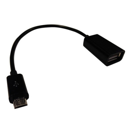 D2 Diffusion D2USBFMICROUSB015 câble USB 0,15 m USB A Micro-USB A Noir