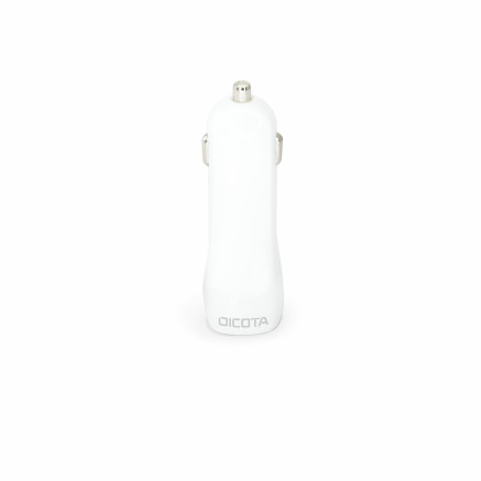 DICOTA D31469 chargeur d'appareils mobiles Ordinateur portable, Tablette Blanc Allume-cigare Auto