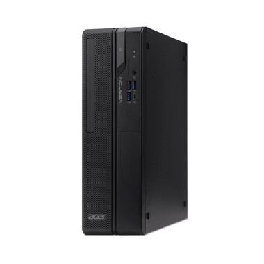 Acer Veriton X X2720G Intel® Core™ i3 i3-14100 8 Go DDR5-SDRAM 256 Go SSD Windows 11 Pro Bureau PC Noir