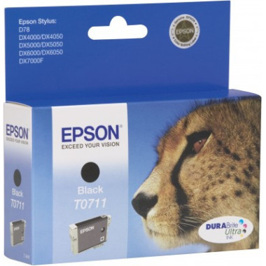 Epson Cheetah T0711 black ink cartridge cartouche d'encre Original Noir