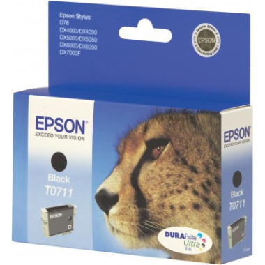 Epson Cheetah T0711 black ink cartridge cartouche d'encre Original Noir
