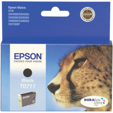 Epson Cheetah T0711 black ink cartridge cartouche d'encre Original Noir