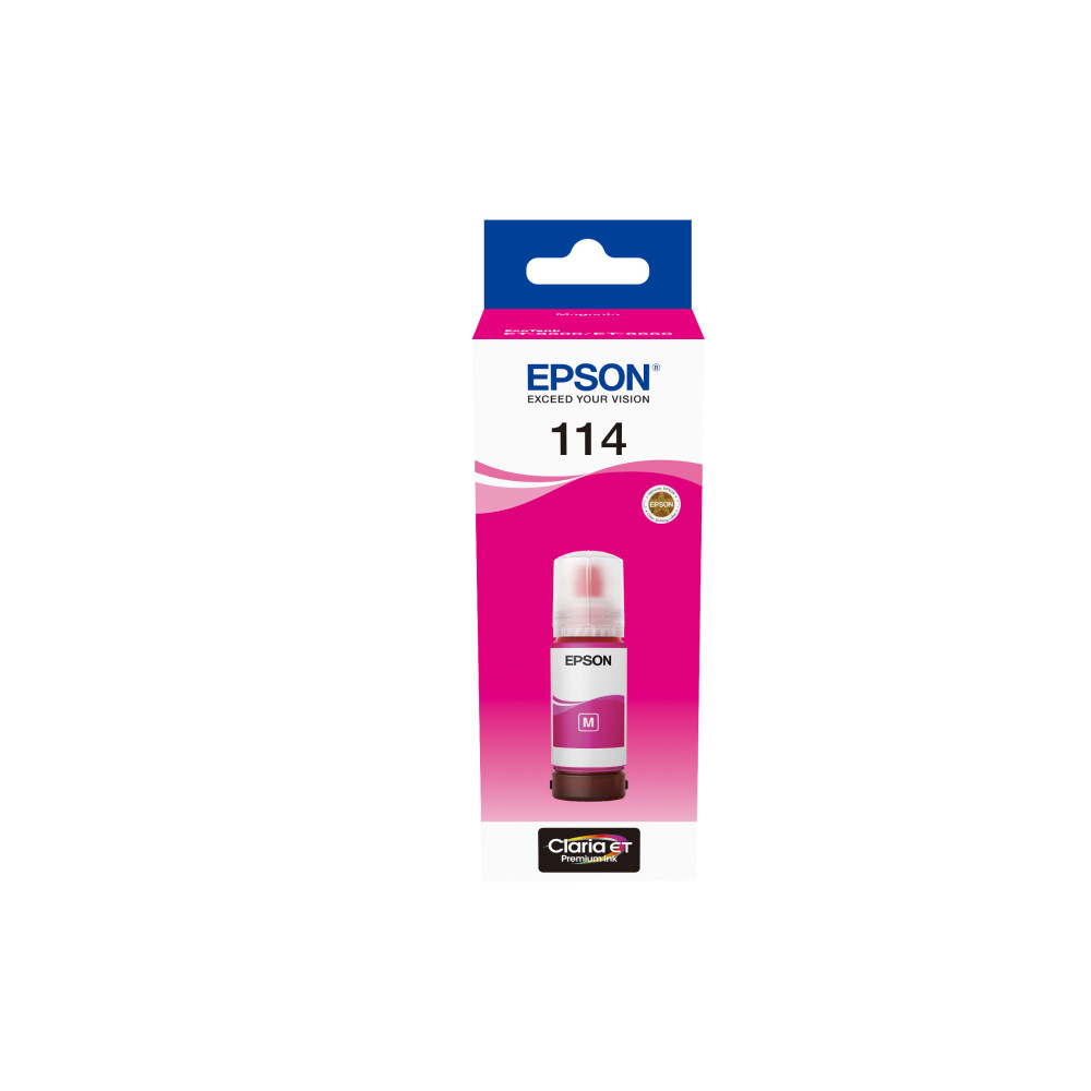 Epson 114 EcoTank cartouche d'encre 1 pièce(s) Original Rendement standard Magenta Epson 114 EcoTank cartouche d'encre 1 pièce(s) Original Rendement standard Magenta