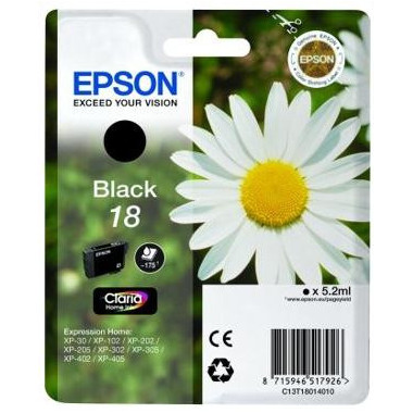 Epson Daisy C13T180140 cartouche d'encre 1 pièce(s) Original Noir
