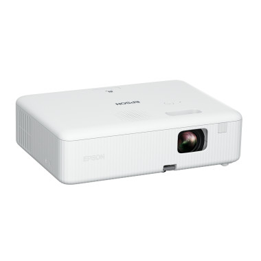 Epson CO-W01 3000 ANSI lumens 3LCD WXGA (1200x800) Noir, Blanc