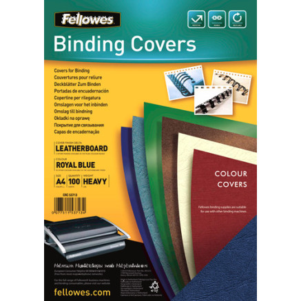 Fellowes Delta A4 Papier Bleu 100 pièce(s)