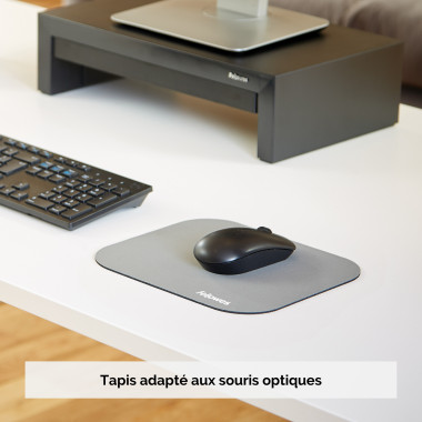 Fellowes 58023 tapis de souris Gris